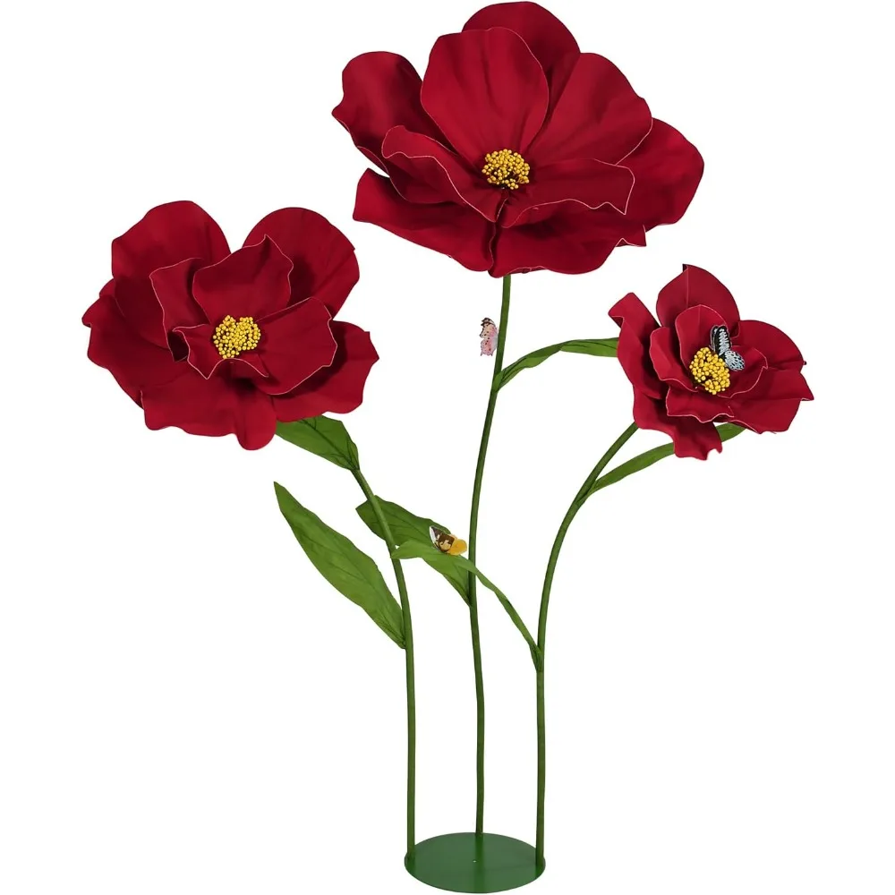 Гигантские искусственные цветы фута для украшения, большой цветочный декор из ЭВА, свадебные композиции, фон для банкета на день рождения
Гигантские искусственные цветы фута для украшения, большой цветочный декор из ЭВА, свадебные композиции, фон для банкета на день рождения