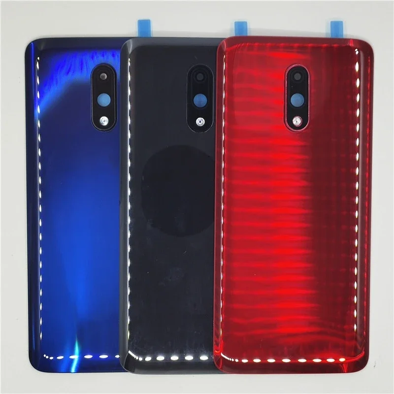 Glass Back Door Lid For OnePlus 7 backshell Cover Rear Housing Shell Panel Case With Camera Lens Adhesive Sticker
Glass Back Door Lid For OnePlus 7 backshell Cover Rear Housing Shell Panel Case With Camera Lens Adhesive Sticker