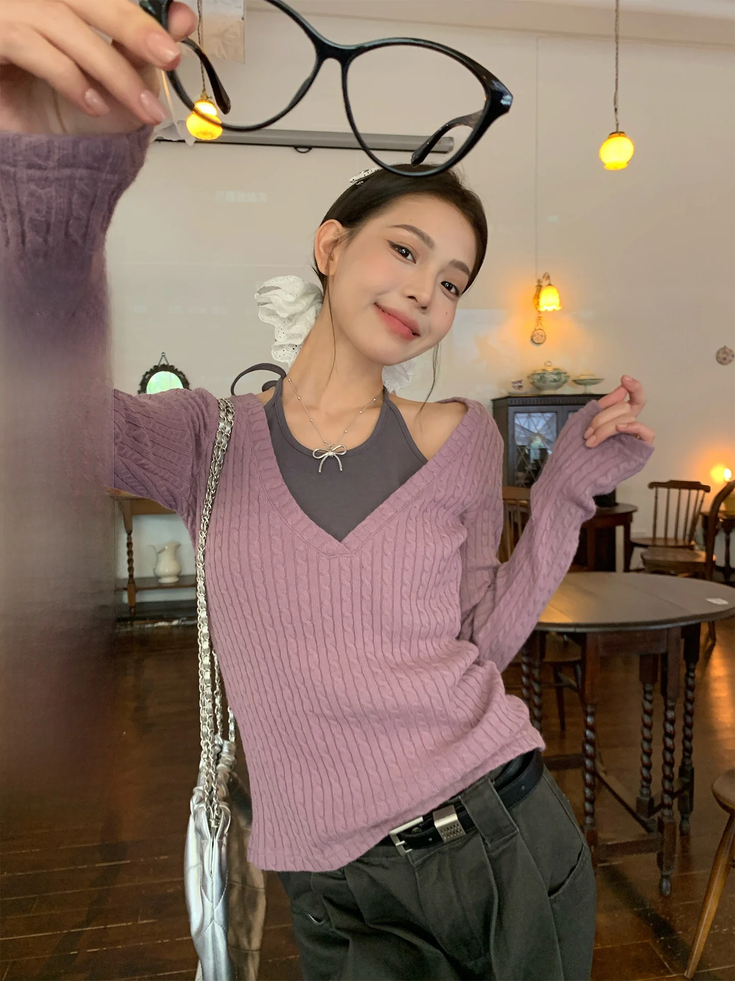 Женская облегающая футболка Zhangen Song Long Sve Base irt для внутренней одежды, корейская версия, зимний дизайн Sensation
Женская облегающая футболка Zhangen Song Long Sve Base irt для внутренней одежды, корейская версия, зимний дизайн Sensation