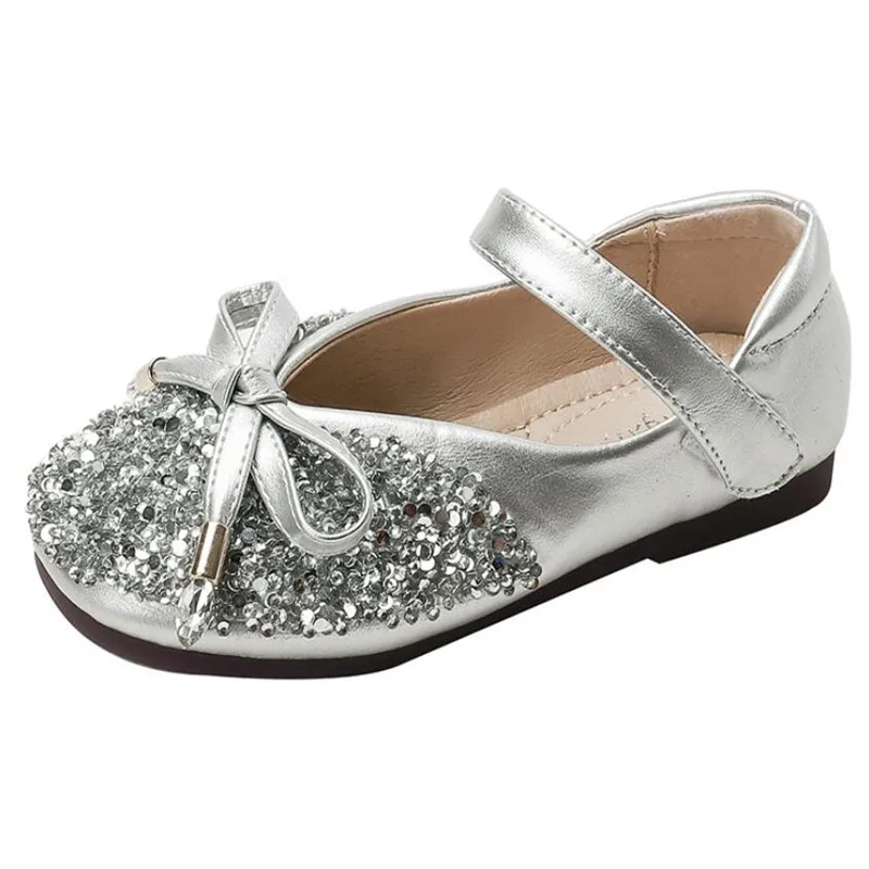 Mary Janes Girls' Leather shoes Flat Flat bottom bow Rhinestone Stage Performance Princess Shoes baby kids Fashion Doudou Shoes
Mary Janes Girls' Leather shoes Flat Flat bottom bow Rhinestone Stage Performance Princess Shoes baby kids Fashion Doudou Shoes