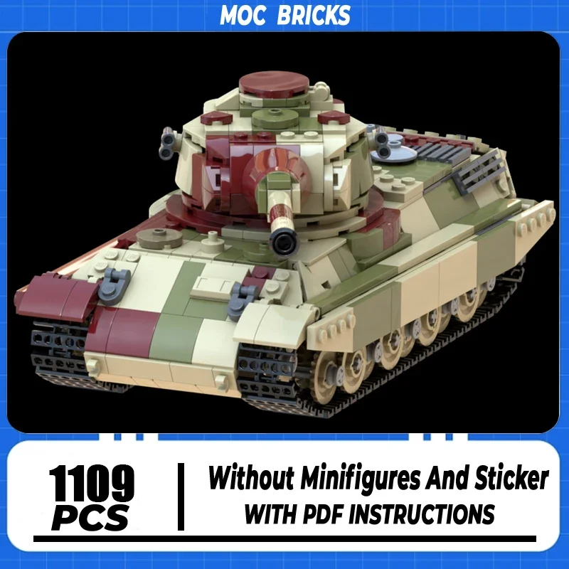 Military Series Model Moc Building Bricks VK 70.01 Armored CarTechnology Modular Blocks Gifts DIY Sets Assembly Christmas Toys
Military Series Model Moc Building Bricks VK 70.01 Armored CarTechnology Modular Blocks Gifts DIY Sets Assembly Christmas Toys