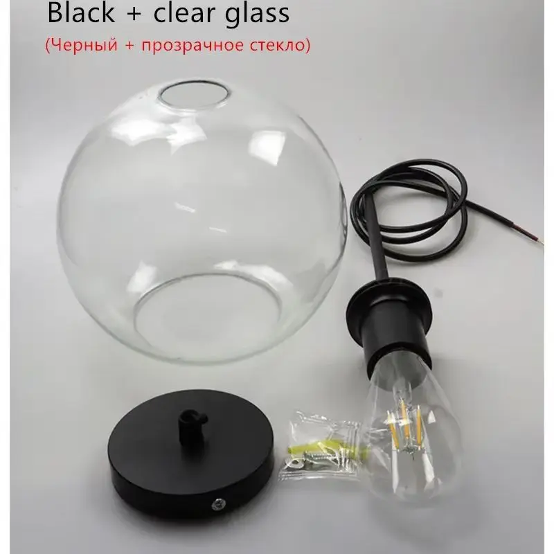 Nordic LED Pendant Lights Glass Balls Living Room Decor Restaurant Industrial Lighting Kitchen Restaurant Ceiling Chandelier
Nordic LED Pendant Lights Glass Balls Living Room Decor Restaurant Industrial Lighting Kitchen Restaurant Ceiling Chandelier