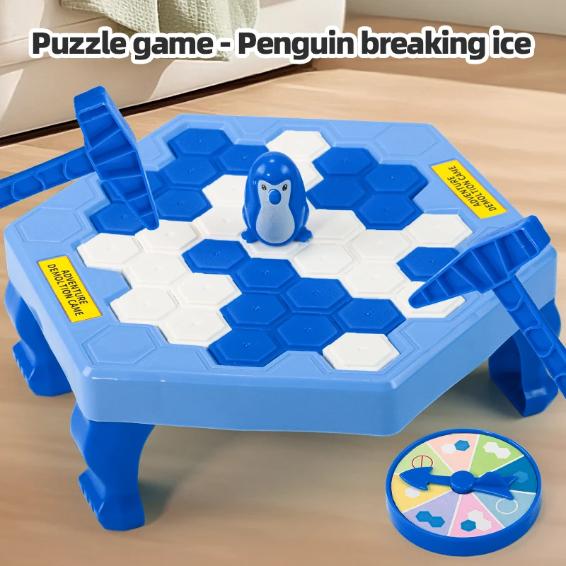 Save Penguin Ice Breaker Knocking Game - Interactive Wall Board Game with Disassembling Fun for Kids and Adults
Save Penguin Ice Breaker Knocking Game - Interactive Wall Board Game with Disassembling Fun for Kids and Adults