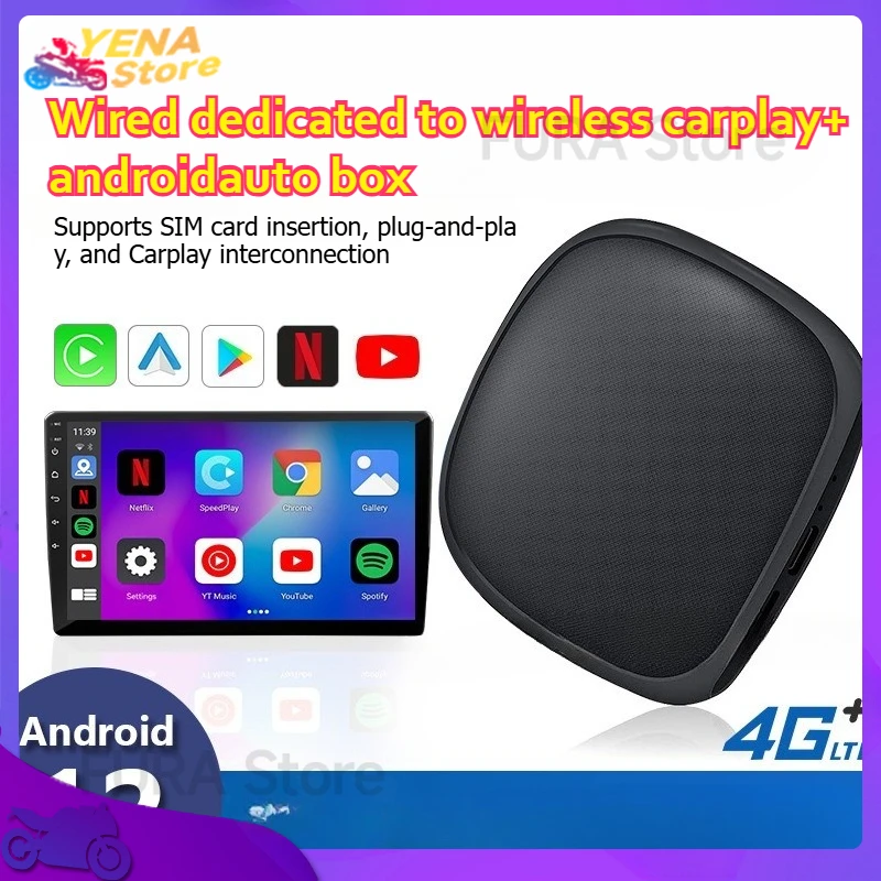 Car in-car smart box CarPlay Android 12 8-core 4+64G wireless carplay+ Android Auto connected car accessories
Car in-car smart box CarPlay Android 12 8-core 4+64G wireless carplay+ Android Auto connected car accessories
