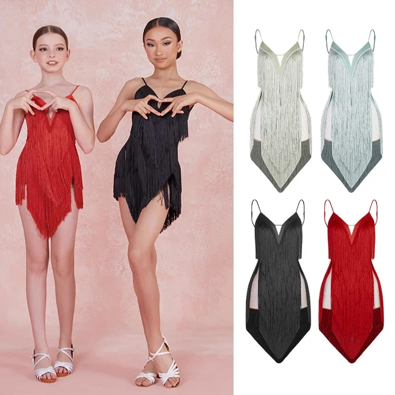 ZYM Girls Latin Dance Dress Multi Tassels Competition Dress Cha Cha Rumba Samba Dance Clothes Kids Fringe Dress Black DNV20709
ZYM Girls Latin Dance Dress Multi Tassels Competition Dress Cha Cha Rumba Samba Dance Clothes Kids Fringe Dress Black DNV20709