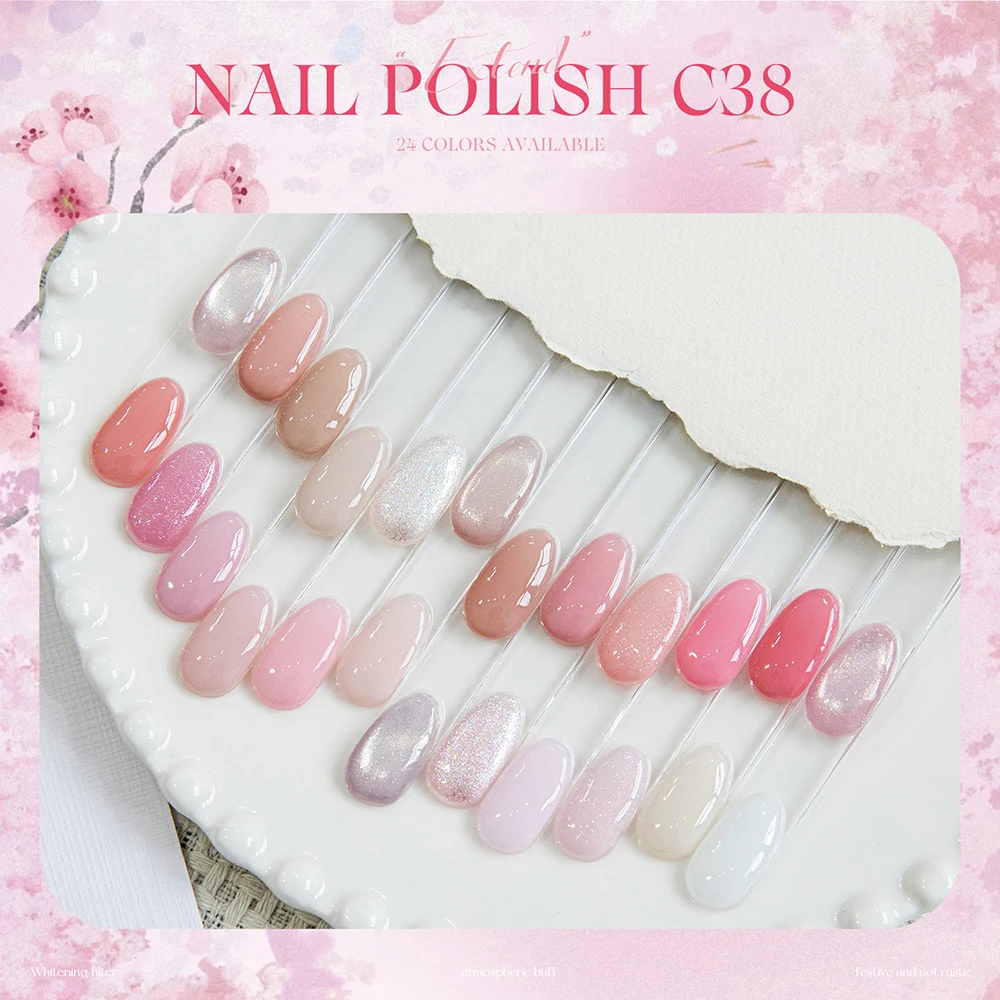 Vendeeni 24 Colors/set Light Pink Glitter Cat Eye Gel Nail Polish UV LED Transparent Magnetic Crystal Nail Varnish With Display
Vendeeni 24 Colors/set Light Pink Glitter Cat Eye Gel Nail Polish UV LED Transparent Magnetic Crystal Nail Varnish With Display