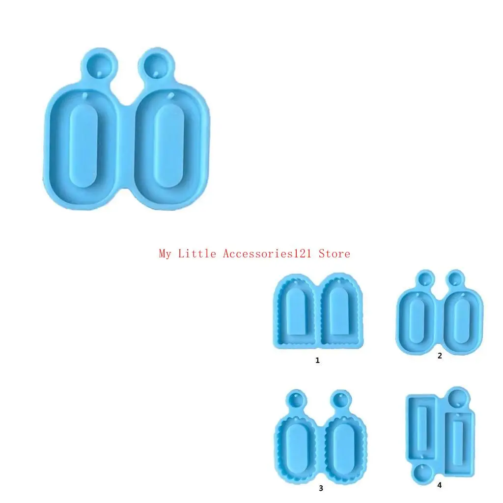 DIY Crafts Jewelry Keychain Mold Crystal Epoxy Resin Mold Handmade Oval Rectangle Earring Eardrop Dangler Silicone Mould
DIY Crafts Jewelry Keychain Mold Crystal Epoxy Resin Mold Handmade Oval Rectangle Earring Eardrop Dangler Silicone Mould