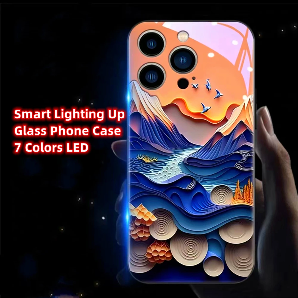 Summer Orange Light Led Light Phone Case Call Flash Glitter Cover For iPhone 16 E 15 14 13 12 11 Pro Max XR XS Plus SE2020
Summer Orange Light Led Light Phone Case Call Flash Glitter Cover For iPhone 16 E 15 14 13 12 11 Pro Max XR XS Plus SE2020