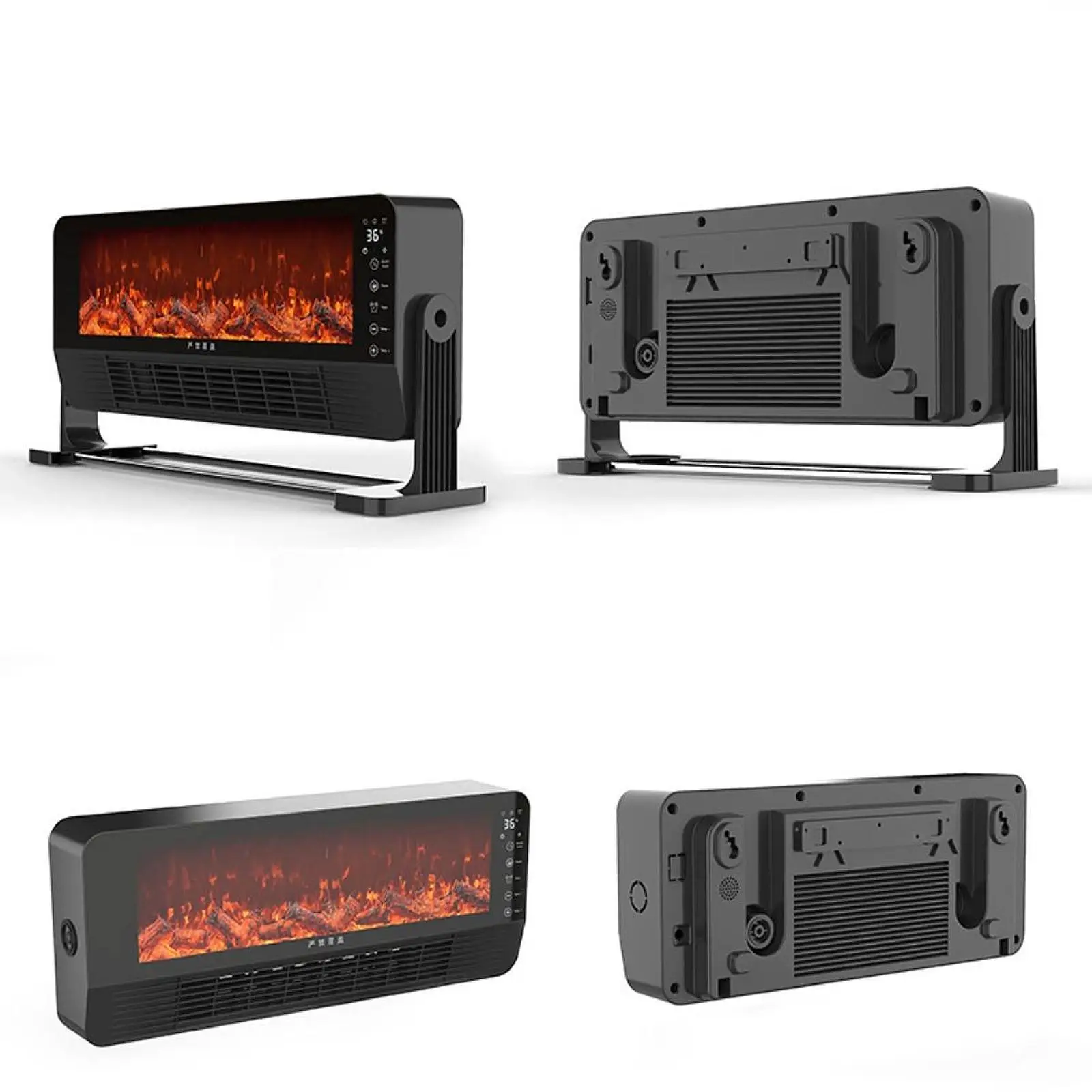 Electric Fireplace Heater US Plug Decorative Lightweight with Detachable Base Hanging Mute Creative Portable Fireplace for Dorm
Electric Fireplace Heater US Plug Decorative Lightweight with Detachable Base Hanging Mute Creative Portable Fireplace for Dorm