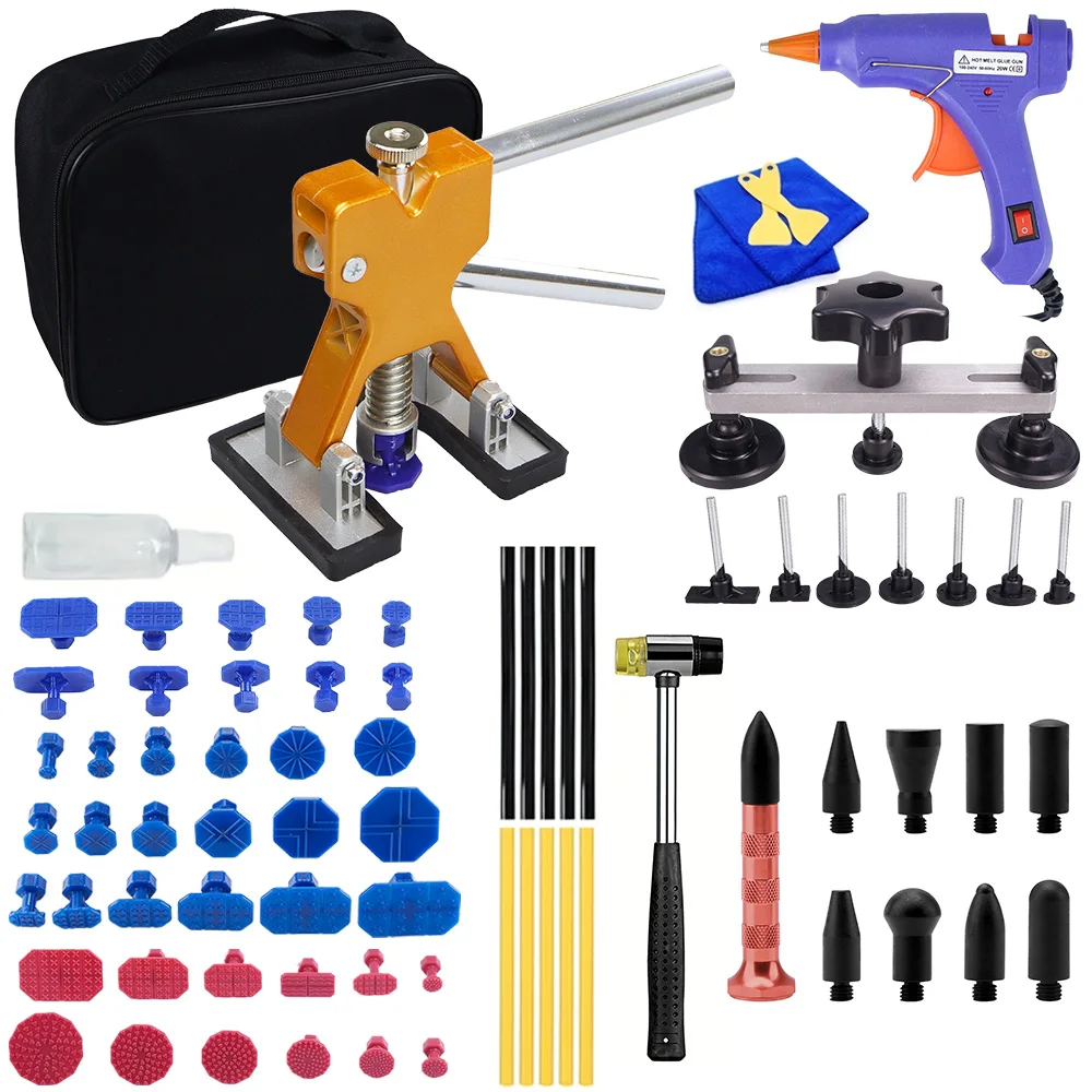 Paintless Car Dent Repair Tools, Auto Body Dent Removal Kit Dent Puller Set for Hail Damage Door Dings Repair
Paintless Car Dent Repair Tools, Auto Body Dent Removal Kit Dent Puller Set for Hail Damage Door Dings Repair