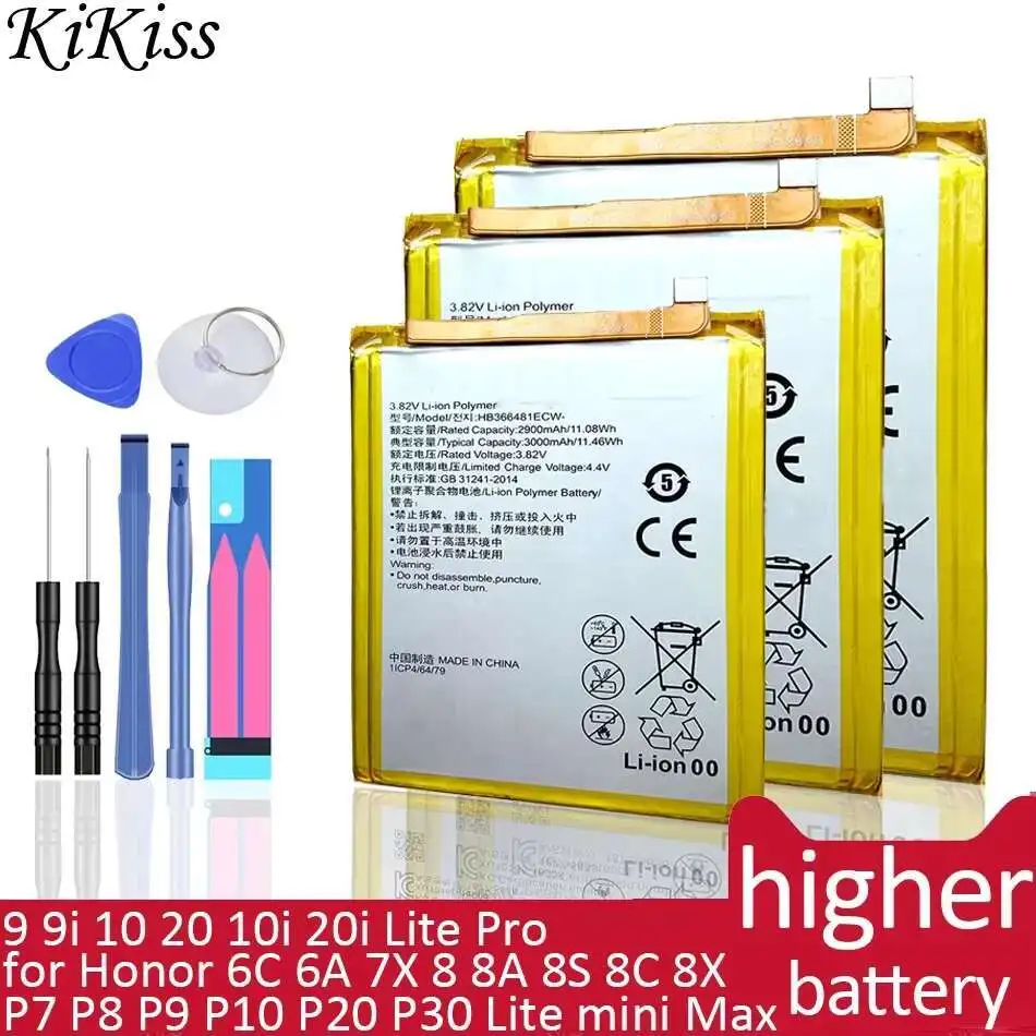 Аккумулятор для Huawei P6 P7 P8 P9 P10 P20 P30 Lite mini Max Plus Pro/Honor 6C 6A 7X 8 8A 8S 8C 8X 9 9i 10 20 10i 20i Lite Pro
Аккумулятор для Huawei P6 P7 P8 P9 P10 P20 P30 Lite mini Max Plus Pro/Honor 6C 6A 7X 8 8A 8S 8C 8X 9 9i 10 20 10i 20i Lite Pro