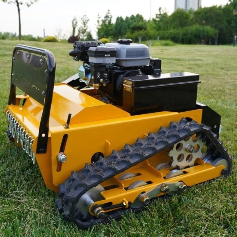 Three-dimensional knife-throwing remote control lawn mower, hillside reclamation weed trimmer, small crawler grass shredder
Three-dimensional knife-throwing remote control lawn mower, hillside reclamation weed trimmer, small crawler grass shredder