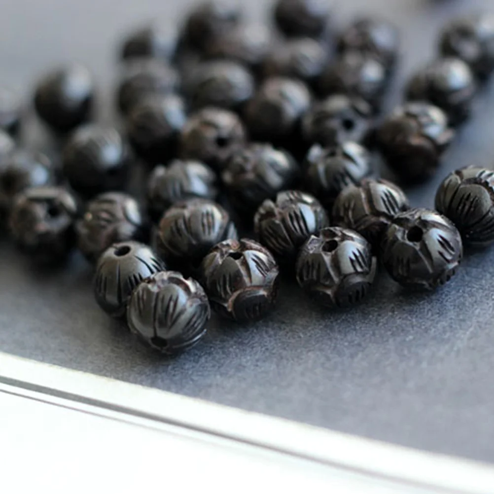 DIY Craft Beads 20 Pcs Ebony Carved Wooden Lotus Prayer Rosary Accessories Buddha Jewelry Making Decoration Supplies
DIY Craft Beads 20 Pcs Ebony Carved Wooden Lotus Prayer Rosary Accessories Buddha Jewelry Making Decoration Supplies