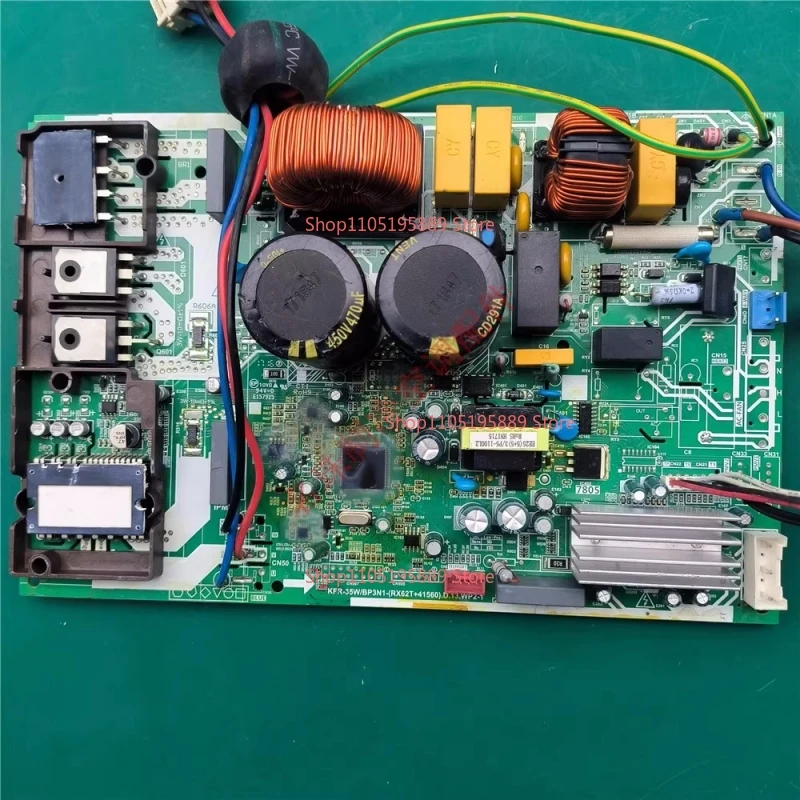 Материнская плата внешнего блока кондиционера Midea KFR-35W/BP3N1- (RX62T + 41560) плата компьютера с регулируемой частотой
Материнская плата внешнего блока кондиционера Midea KFR-35W/BP3N1- (RX62T + 41560) плата компьютера с регулируемой частотой