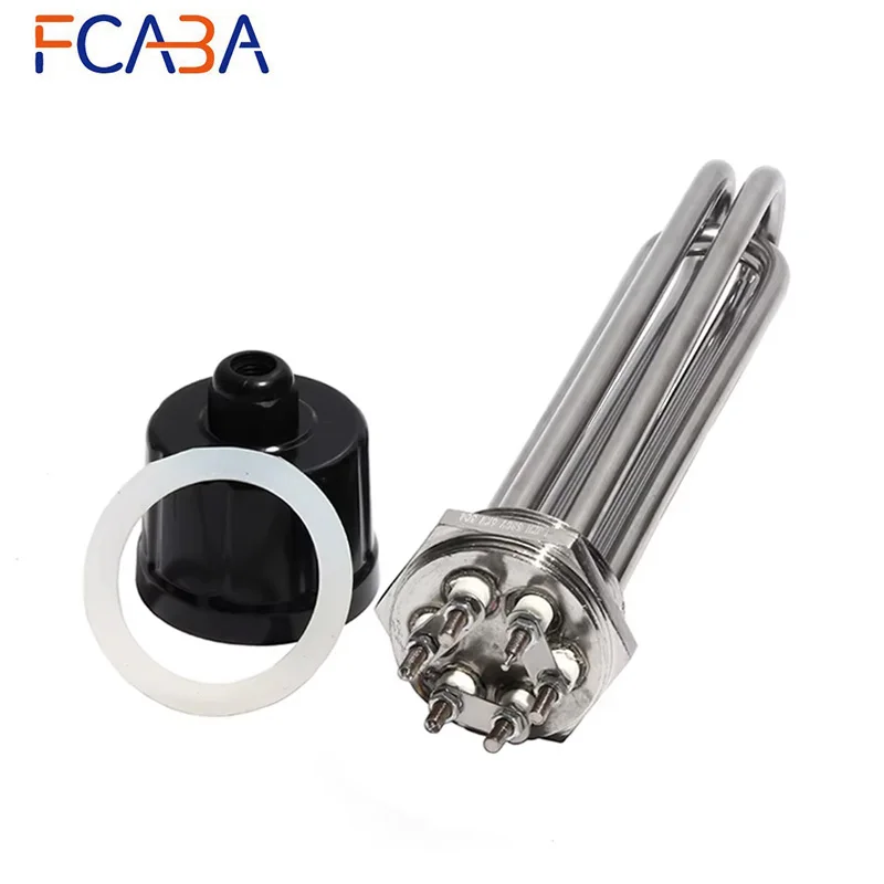 2 Inch BSP/DN50 All 304 Stainless Steel Heating Element for Solar Water Tank 220V/380V 3KW/6KW/9KW/12KW Electric Heating Pipe
2 Inch BSP/DN50 All 304 Stainless Steel Heating Element for Solar Water Tank 220V/380V 3KW/6KW/9KW/12KW Electric Heating Pipe