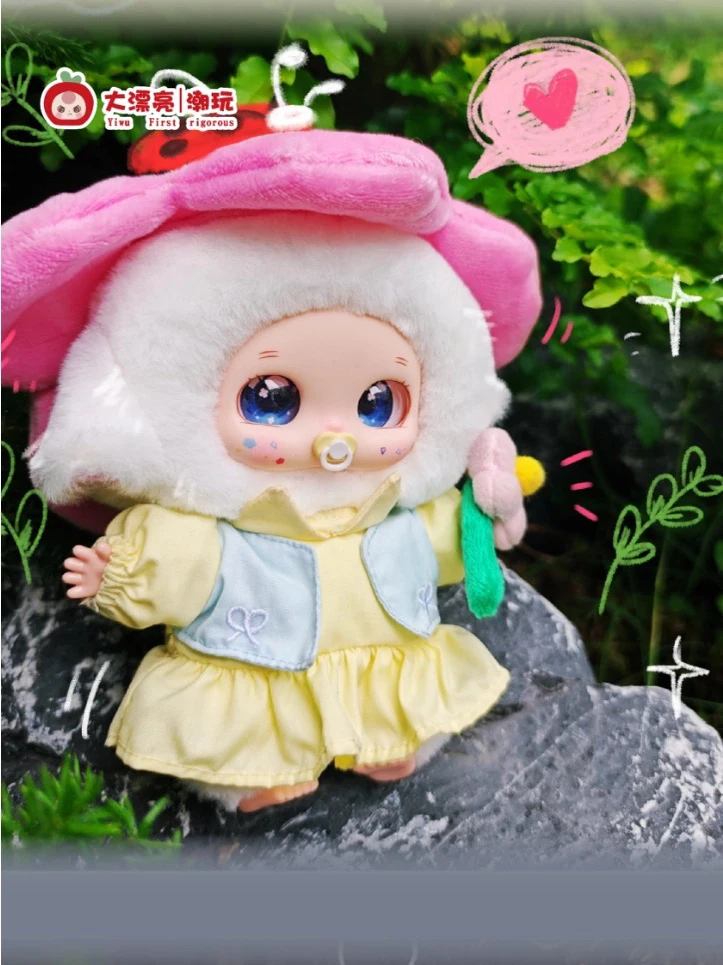 【Настоящий запас 】 Baby Three Nuobao Spring Day Flower Team, плюшевая глухая коробка, милая виниловая кукла, модный орнамент ручной работы, подарок другу
【Настоящий запас 】 Baby Three Nuobao Spring Day Flower Team, плюшевая глухая коробка, милая виниловая кукла, модный орнамент ручной работы, подарок другу