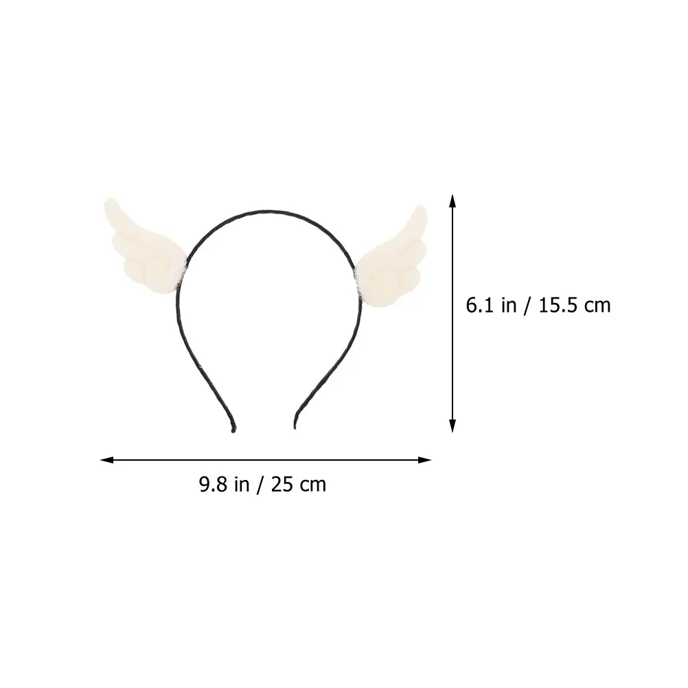 2 Pcs Wings Headb Lightweight Comfortable Halloween Headdress Perfect for Party Size Fits Most Angel Cosplay Hair
2 Pcs Wings Headb Lightweight Comfortable Halloween Headdress Perfect for Party Size Fits Most Angel Cosplay Hair