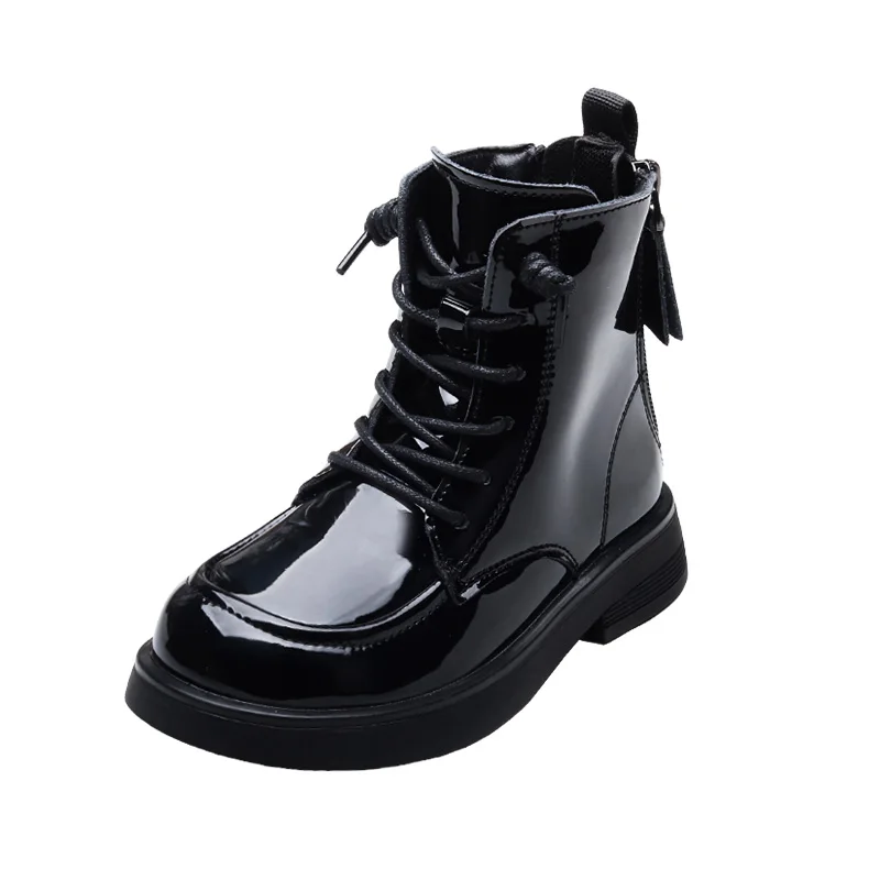 New British Style Cowhide Casual Ankle Boots Children Patent Leather Soft Sole Baby Toddler Boots Boys Girls Handmade Kids Shoes
New British Style Cowhide Casual Ankle Boots Children Patent Leather Soft Sole Baby Toddler Boots Boys Girls Handmade Kids Shoes