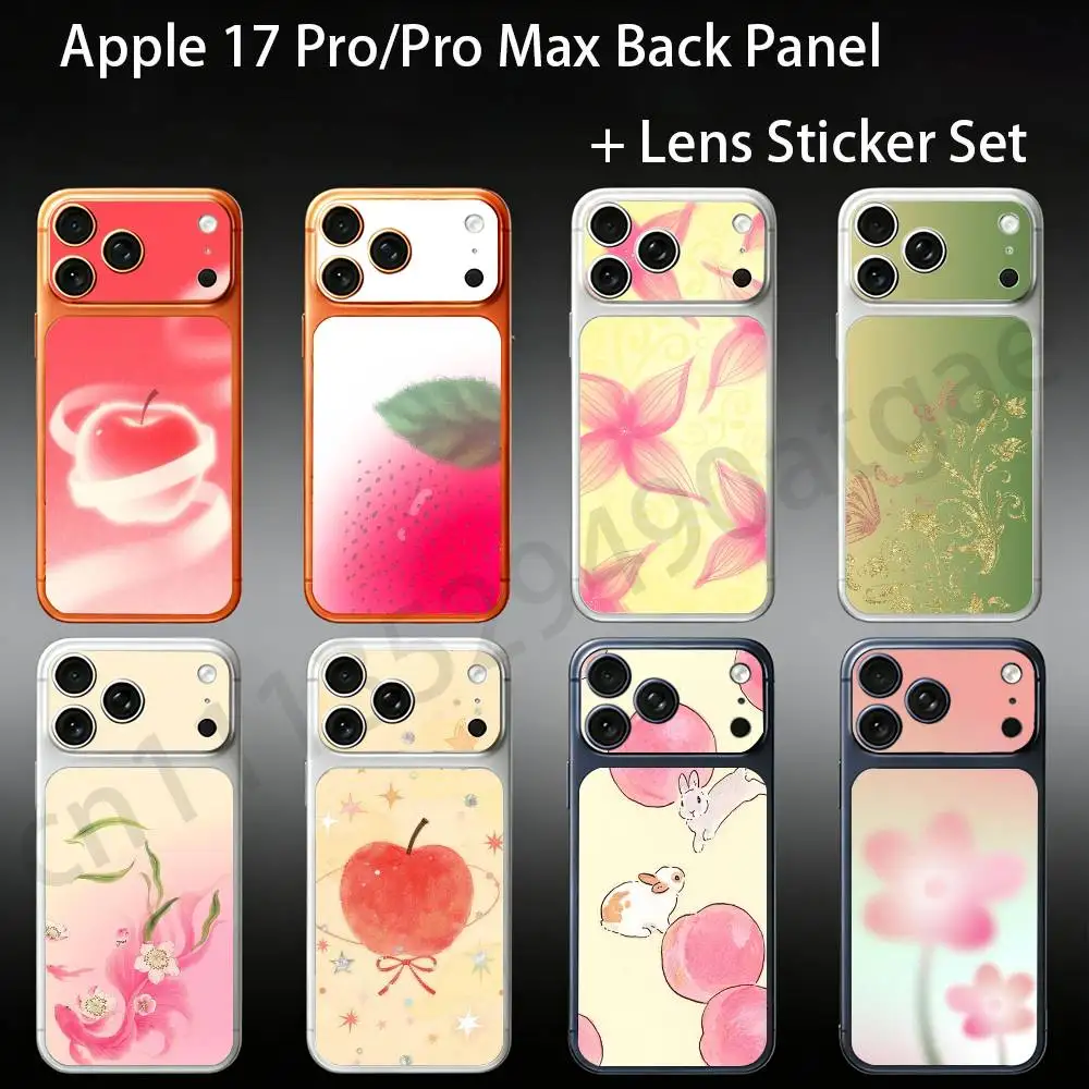 INS Style Summer For iPhone 17pro/proMax Full body Back Cover Decal Skin Colorful Rear Protective Sticker Film
INS Style Summer For iPhone 17pro/proMax Full body Back Cover Decal Skin Colorful Rear Protective Sticker Film