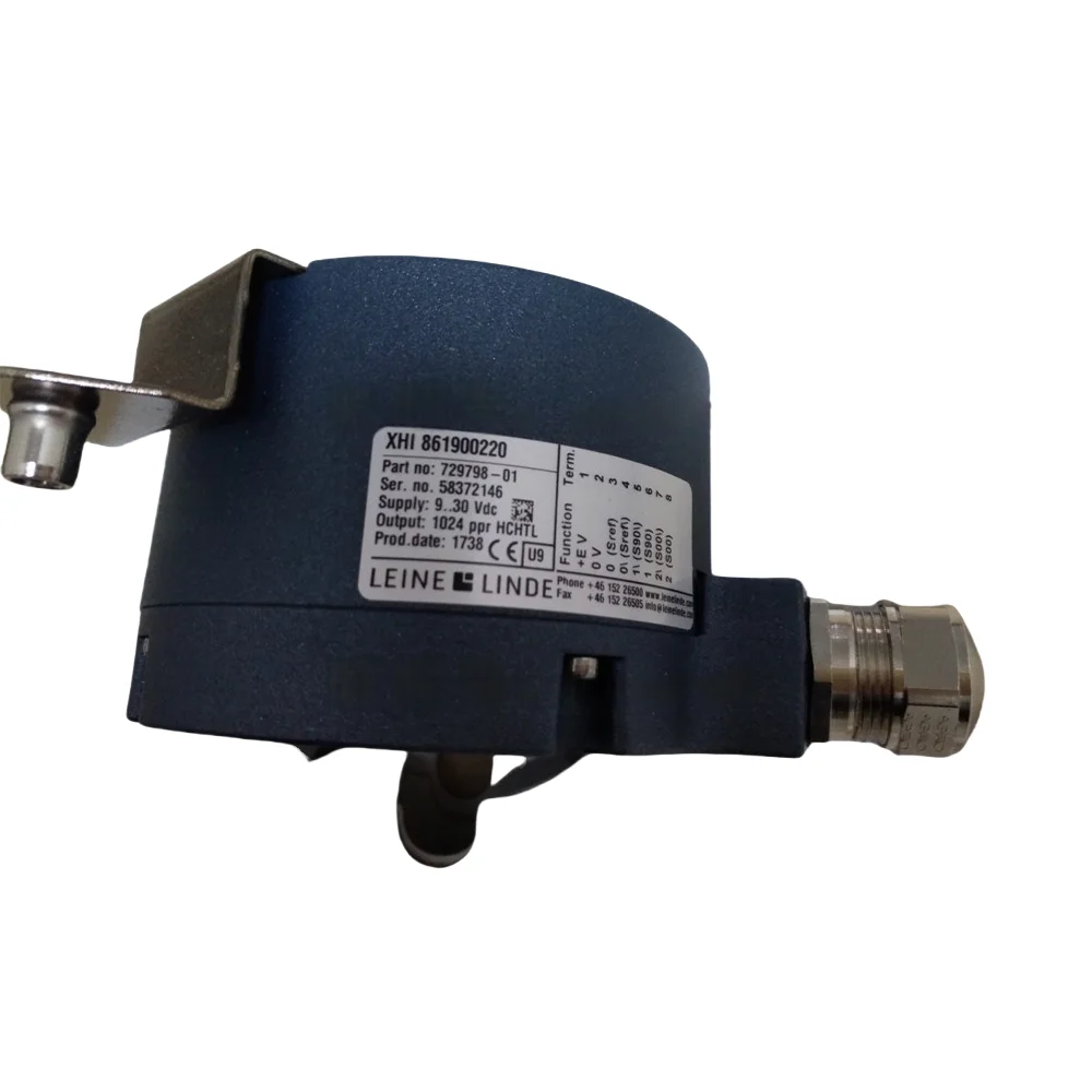 Новый оригинальный кодировщик Leine & Linde XHI 861900220 -1024 Номер детали: 729798 -01
Новый оригинальный кодировщик Leine & Linde XHI 861900220 -1024 Номер детали: 729798 -01