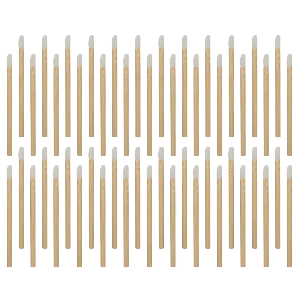 50Pcs Disposable Lip Brush with Wooden Handle Soft Flocking Head for Smudge Free Lip Application Ideal for Makeup Artists and
50Pcs Disposable Lip Brush with Wooden Handle Soft Flocking Head for Smudge Free Lip Application Ideal for Makeup Artists and