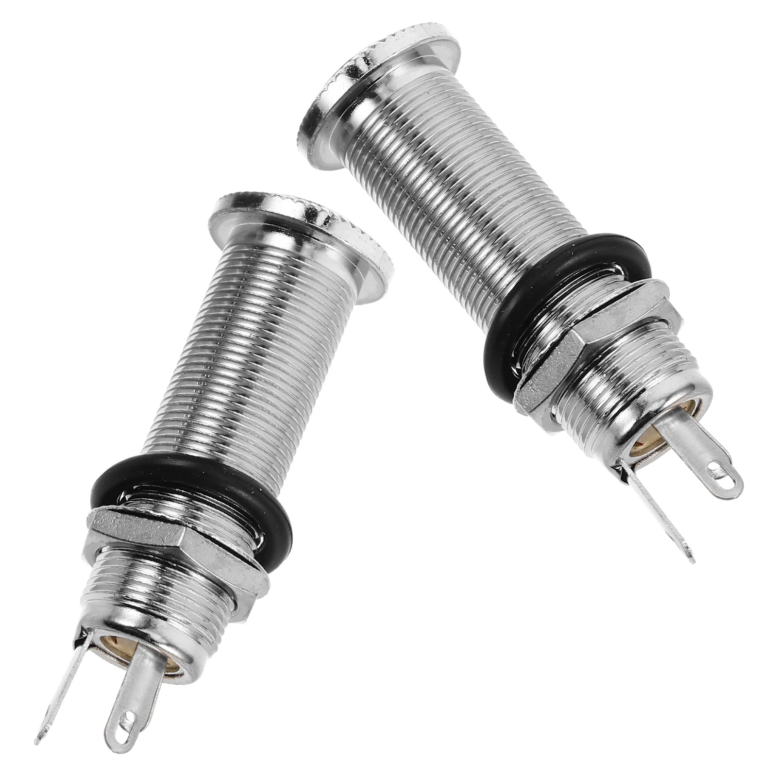 2 Pcs Electric Guitar Jack Bass Barrel Flush Mount Output End Pin Plug Stereo Socket
2 Pcs Electric Guitar Jack Bass Barrel Flush Mount Output End Pin Plug Stereo Socket