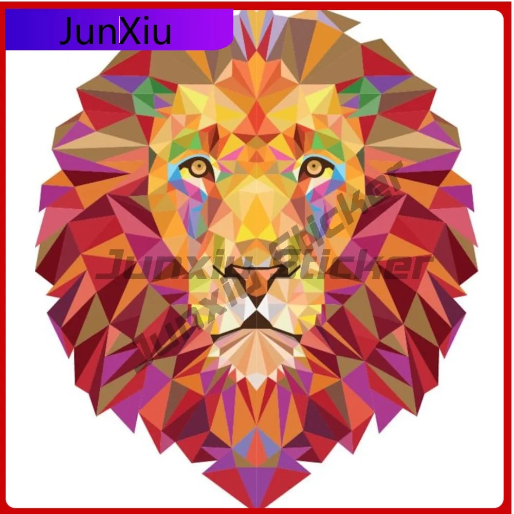 Geometric Lion Label Car Vinyl Sticker Bumper Decal Scratch-proof Exterior Car Cover Waterproof Outdoor For Suv Decals And Graph
Geometric Lion Label Car Vinyl Sticker Bumper Decal Scratch-proof Exterior Car Cover Waterproof Outdoor For Suv Decals And Graph