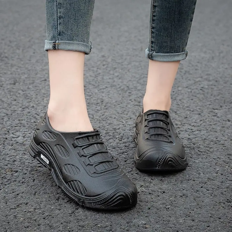 Waterproof Rubber Rain Boots Women Low Cut Short Ankle Height Thick Sole Outdoor Work Summer Fashion Casual Unisex Rain Shoes
Waterproof Rubber Rain Boots Women Low Cut Short Ankle Height Thick Sole Outdoor Work Summer Fashion Casual Unisex Rain Shoes