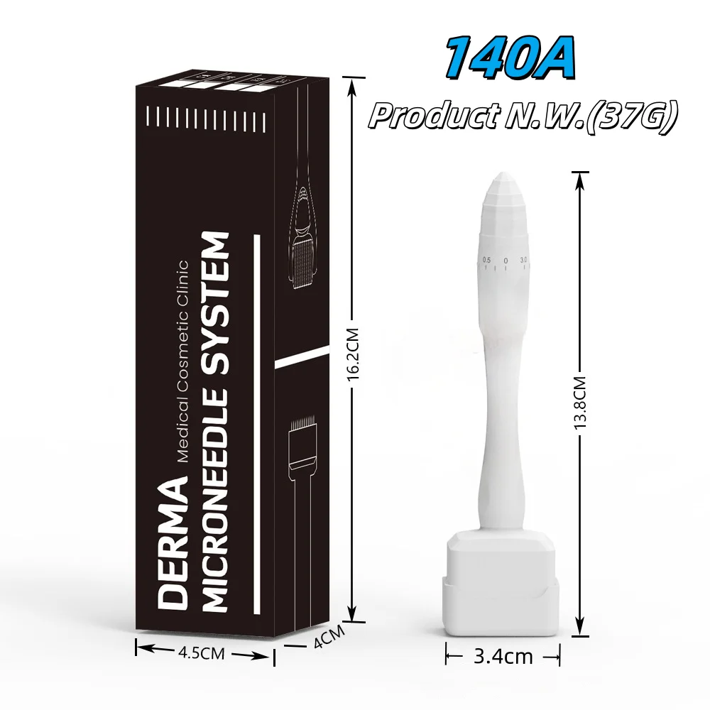 Titanium Microneedles Derma Roller - Stamp Alternative -Microneedle Micro Needle Skin Care Tool - for Men and Women (White)
Titanium Microneedles Derma Roller - Stamp Alternative -Microneedle Micro Needle Skin Care Tool - for Men and Women (White)