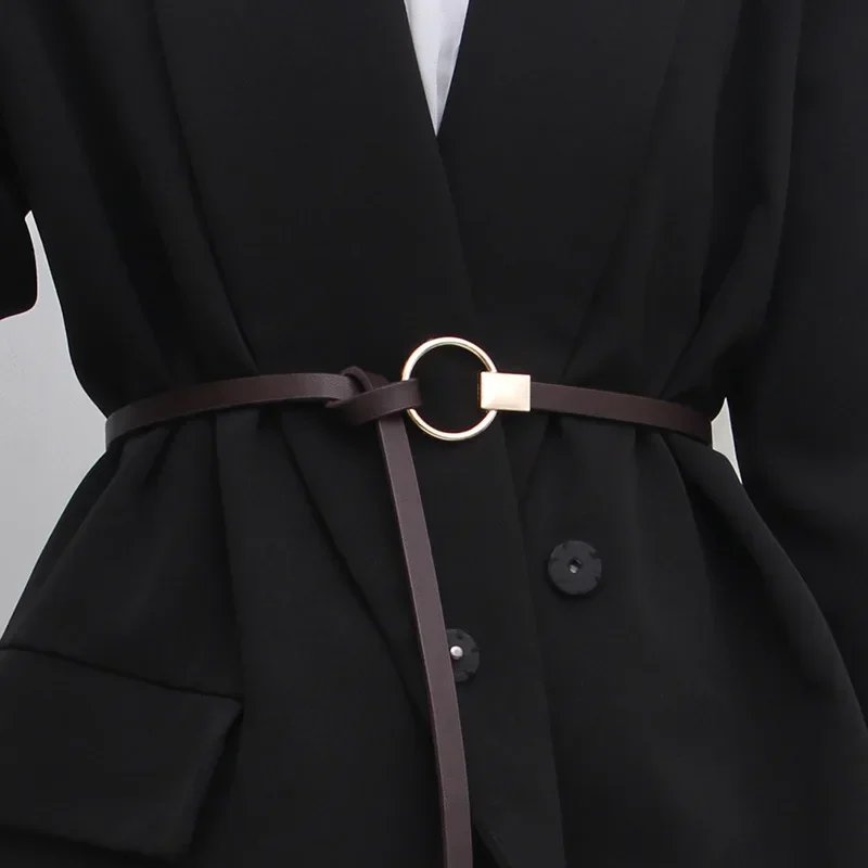 2024 New Simplicity Adjustable PU Leather Thin Women Waist Belts Ladies Dress Belts Skinny Strap Gold Color Buckle Female Belts
2024 New Simplicity Adjustable PU Leather Thin Women Waist Belts Ladies Dress Belts Skinny Strap Gold Color Buckle Female Belts