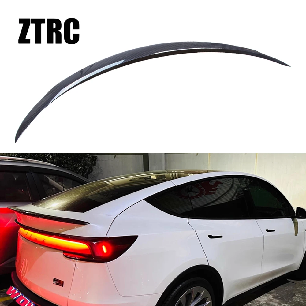 For Tesla Model Y P Style Real Dry Carbon Fiber Material Rear Spoiler Trunk Wing 2025-2026
For Tesla Model Y P Style Real Dry Carbon Fiber Material Rear Spoiler Trunk Wing 2025-2026
