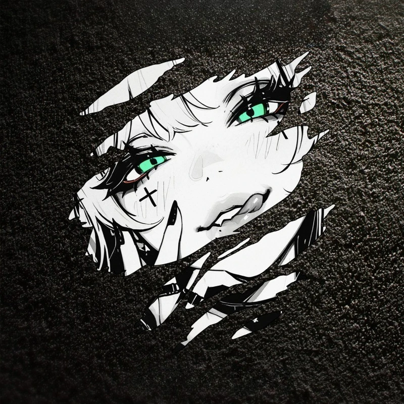 1pc Torn Paper Style Green Eyes Anime Girl Waterproof Vinyl Sticker Car Motorcycle Scratch Cover Decor
1pc Torn Paper Style Green Eyes Anime Girl Waterproof Vinyl Sticker Car Motorcycle Scratch Cover Decor
