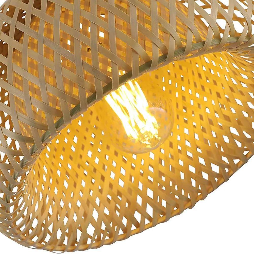 X64A_Plug in Pendant Light Hanging Lamp with Switch Jute Rope Cord Bamboo Lampshade Wicker Rattan Hanging Lights US Plug
X64A_Plug in Pendant Light Hanging Lamp with Switch Jute Rope Cord Bamboo Lampshade Wicker Rattan Hanging Lights US Plug