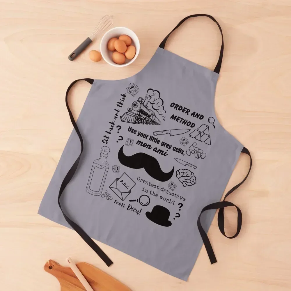 Detective fiction mystery express Apron kitchen girl kindergarten teacher Women's Dress professional kitchen Apron
Detective fiction mystery express Apron kitchen girl kindergarten teacher Women's Dress professional kitchen Apron