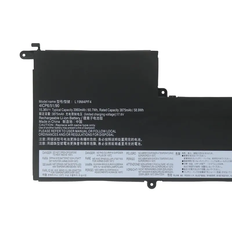 L19M4PF4 Battery for Slim 7-14IIL05 L19C4PF4 L19M4PF4 L19D4PF4 5B10W65297 SB10W65282 5B10W65276
L19M4PF4 Battery for Slim 7-14IIL05 L19C4PF4 L19M4PF4 L19D4PF4 5B10W65297 SB10W65282 5B10W65276