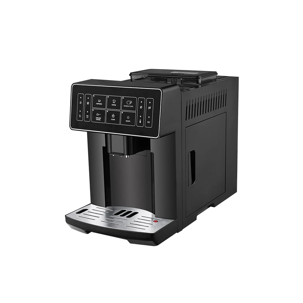 Simple Touch Panel Espresso Coffee Double Cups Self-Cleaning Fully Automatic Coffee Maker Machine
Simple Touch Panel Espresso Coffee Double Cups Self-Cleaning Fully Automatic Coffee Maker Machine