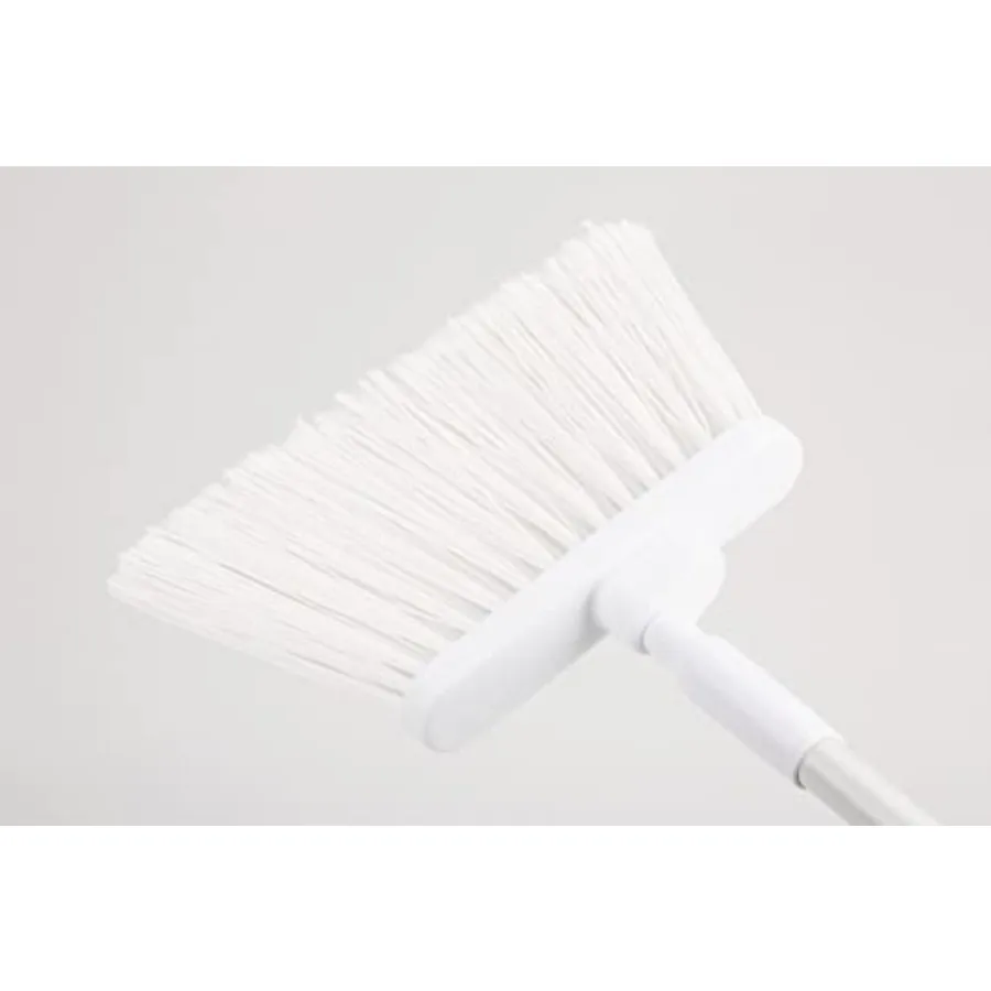 4082EC02 Plastic Color Coded Broom, Flagged Bristles, Long Broom With Angled Head For Large Debris, 56 Inch
4082EC02 Plastic Color Coded Broom, Flagged Bristles, Long Broom With Angled Head For Large Debris, 56 Inch