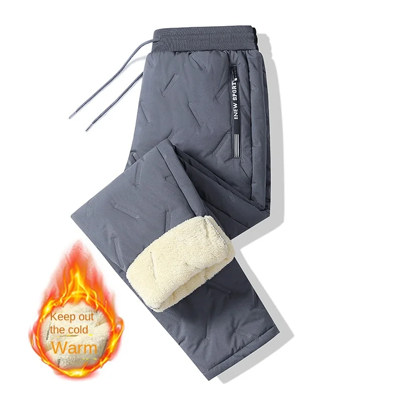 2025 Lamb Fleece Cotton Pants Men's New Style Autumn and Winter Middle aged Outdoor Warm Pants Men's Large Loose Cold proof Casu
2025 Lamb Fleece Cotton Pants Men's New Style Autumn and Winter Middle aged Outdoor Warm Pants Men's Large Loose Cold proof Casu