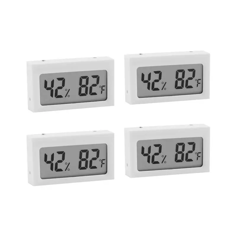 AA81-4PCS S-WS05 Mini Electronic Thermo-Hygrometer Humidity Meter For Fish Tank ℃/℉ White
AA81-4PCS S-WS05 Mini Electronic Thermo-Hygrometer Humidity Meter For Fish Tank ℃/℉ White
