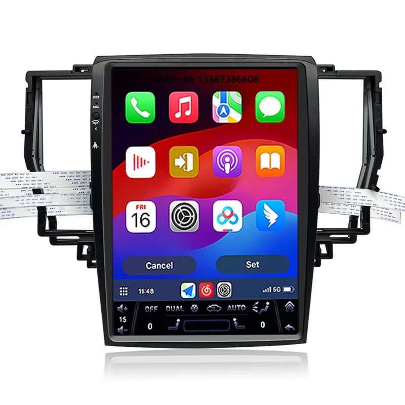 12.8'' Android14 Car Radio Stereo Screen Navi Multimedia Player Crown S180 2003-2008 Carplay
12.8'' Android14 Car Radio Stereo Screen Navi Multimedia Player Crown S180 2003-2008 Carplay