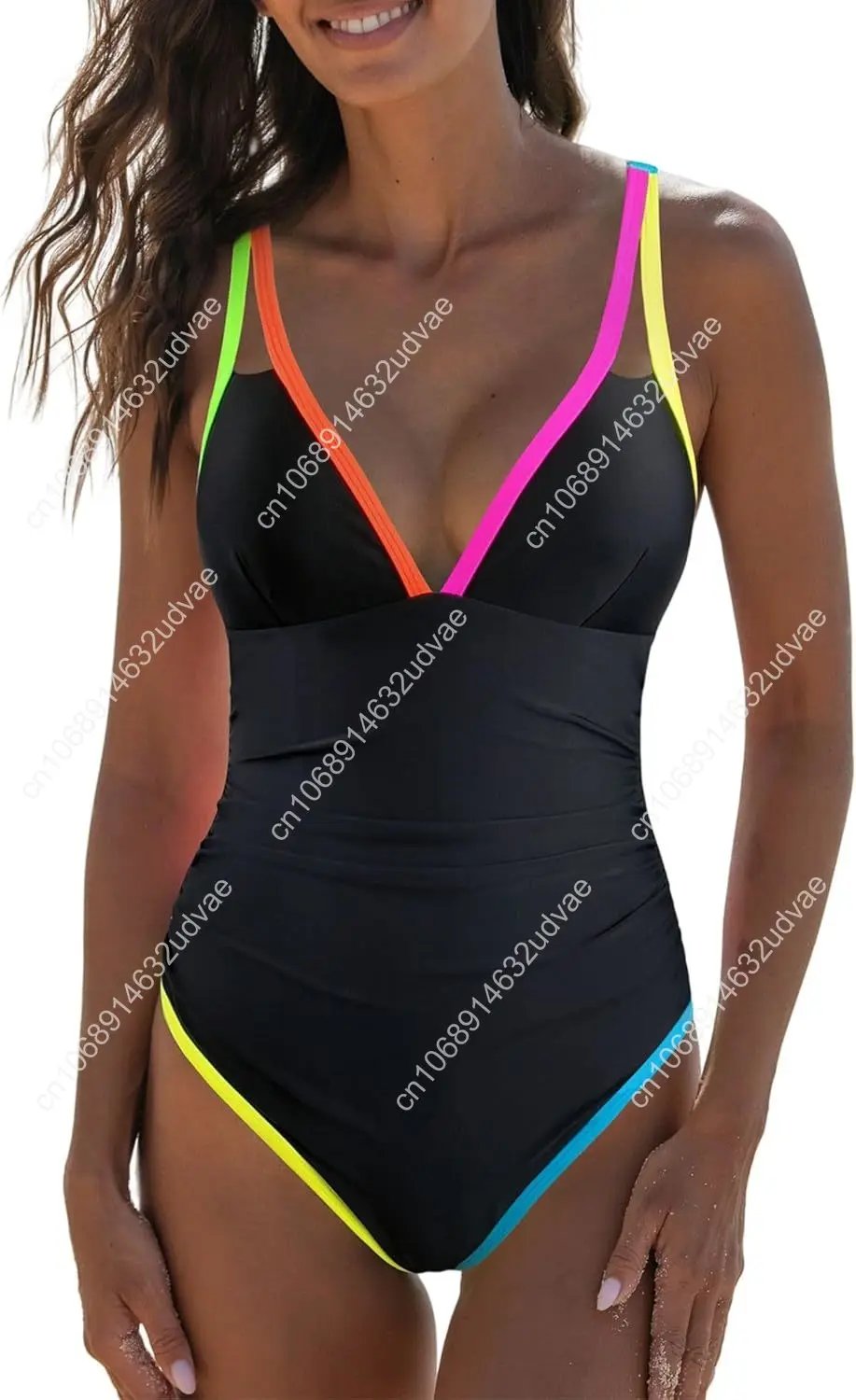 popvil Women's One Piece Neon Color Block 2025 Swimsuits Tummy Control Swimwear Deep V Neck Slimming Bathing Suit
popvil Women's One Piece Neon Color Block 2025 Swimsuits Tummy Control Swimwear Deep V Neck Slimming Bathing Suit