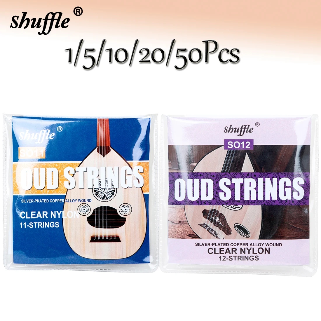 Shuffle SO11/SO12 Oud Strings Bronze Alloy With Sweat-Resistant Anti-Rust Coating Performance-Grade Oud Professiona Parts
Shuffle SO11/SO12 Oud Strings Bronze Alloy With Sweat-Resistant Anti-Rust Coating Performance-Grade Oud Professiona Parts