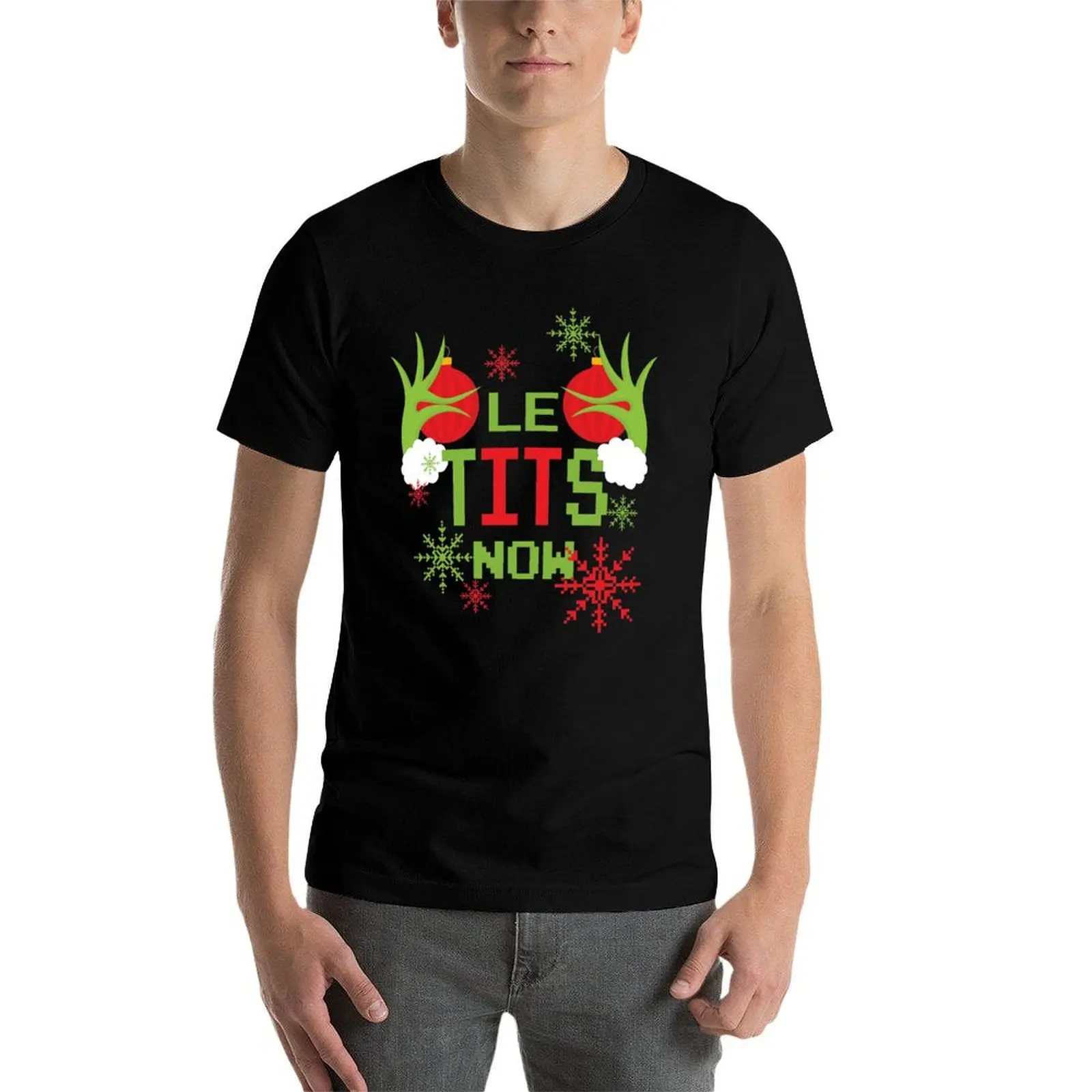Le Tits Now Christmas ugly sweater T-Shirt t shirts designer man t shirt graphic anime tshirt T-Shirt
Le Tits Now Christmas ugly sweater T-Shirt t shirts designer man t shirt graphic anime tshirt T-Shirt