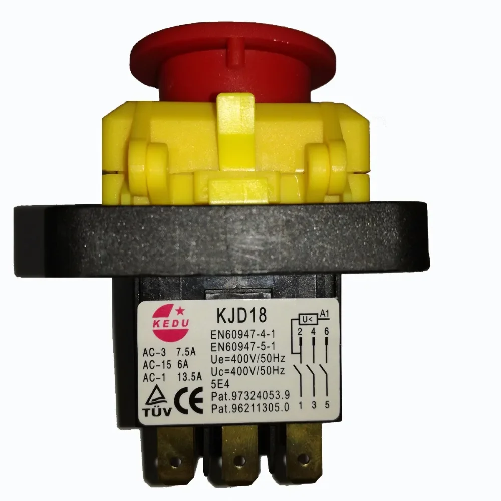 KEDU 7pins KJD18 400V/50Hz 5E4 On/Off Electrmagnetic Power Switches for Vessel Boat Grinding Machine
KEDU 7pins KJD18 400V/50Hz 5E4 On/Off Electrmagnetic Power Switches for Vessel Boat Grinding Machine