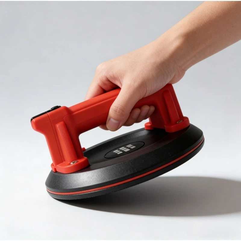 P618A 200kg Electric Suction Cup Lifter, 200mm Digital Display Vacuum Lifter for Ceramic Tile & Glass
P618A 200kg Electric Suction Cup Lifter, 200mm Digital Display Vacuum Lifter for Ceramic Tile & Glass