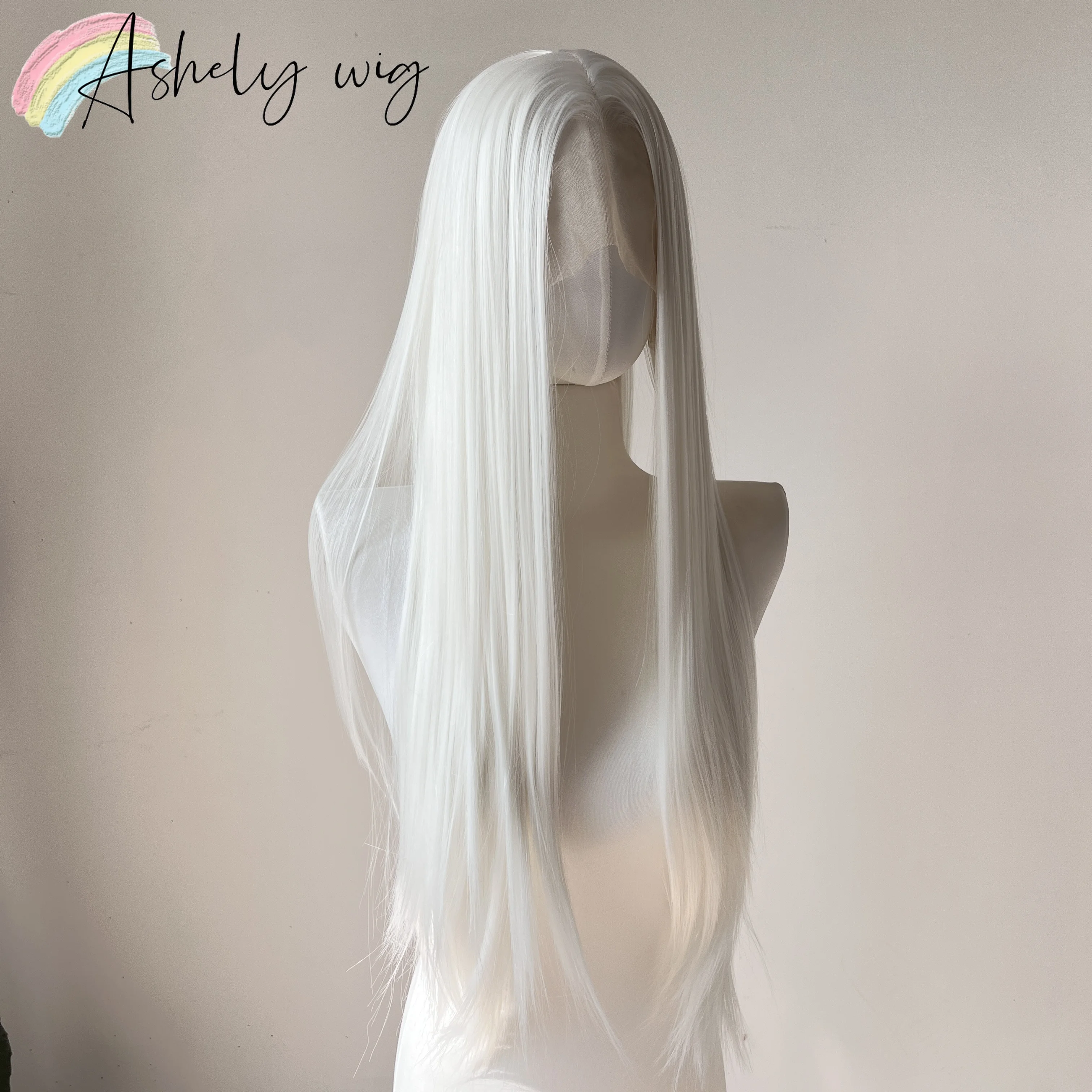 Ashely White Wig for Women Long Straight 13*4 Lace Front Wig Natural Looking High Quality Synthetic Lace Wigs for Cosplay Party
Ashely White Wig for Women Long Straight 13*4 Lace Front Wig Natural Looking High Quality Synthetic Lace Wigs for Cosplay Party