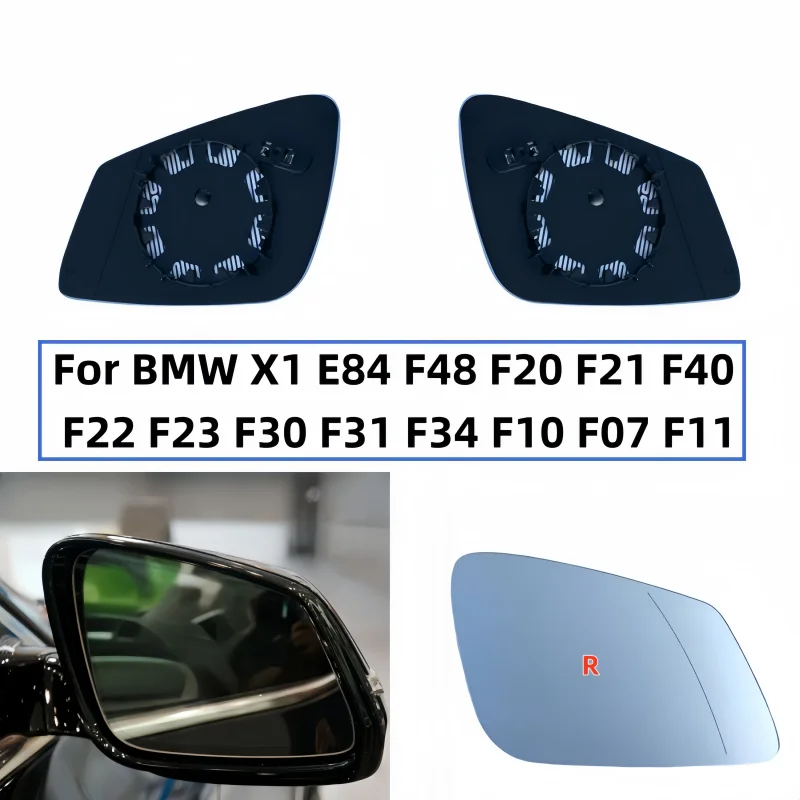For BMW X1 E84 F48 F20 F21 F40 F22 F23 F30 F31 F34 F10 F07 F11 Heated rearview mirror glass accessories
For BMW X1 E84 F48 F20 F21 F40 F22 F23 F30 F31 F34 F10 F07 F11 Heated rearview mirror glass accessories