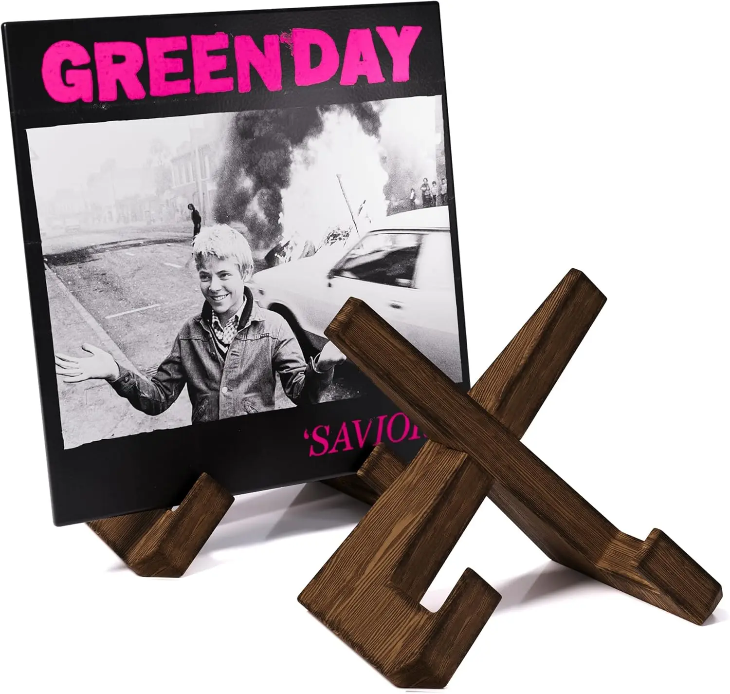 1-Second Assembly Wooden Vinyl Record Stand, Retro Now Playing Holder for Turntable Accessories
1-Second Assembly Wooden Vinyl Record Stand, Retro Now Playing Holder for Turntable Accessories
