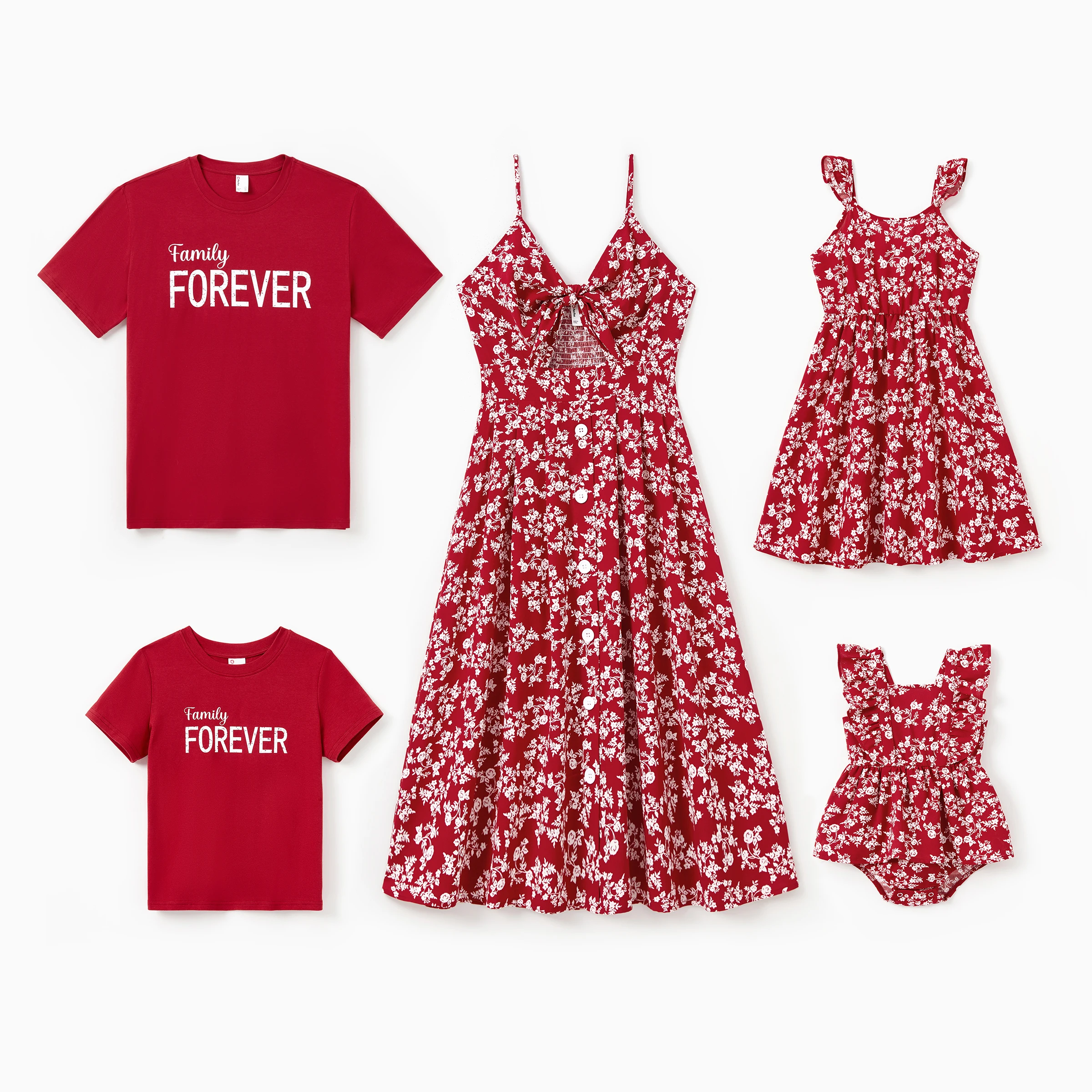 PatPat Valentine's Day Family Matching Letter Print Short-sleeve Top Or Strap Dress Set
PatPat Valentine's Day Family Matching Letter Print Short-sleeve Top Or Strap Dress Set