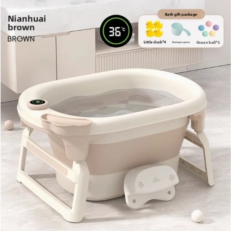 Foldable Baby Bathtub Portable Kids Bath Pool Inflatable Large Bath Basin Easy Install for Infant Washing Non Slip Safe Tub
Foldable Baby Bathtub Portable Kids Bath Pool Inflatable Large Bath Basin Easy Install for Infant Washing Non Slip Safe Tub